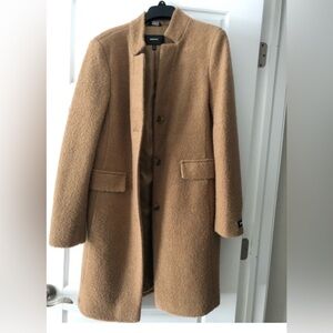 DKNY Tan Teddy Jacket